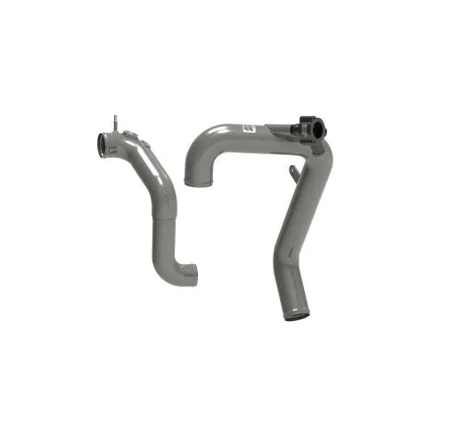 77-1005KC – K&N FILTER Turbocharger Intercooler Pipe, Hot and Cold Sides Gunmetal Gray Aluminum Tube